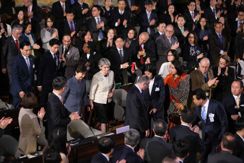 박 대통령, 유네스코 방문
