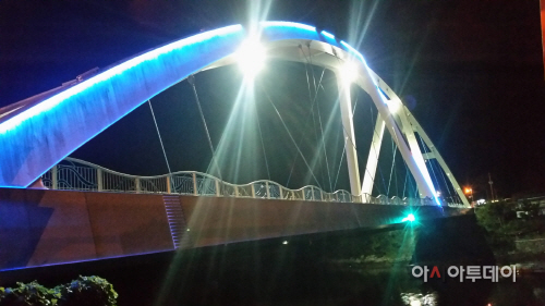 마산합포구, 저도연륙교 경관조명 교체공사