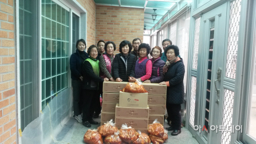 청도여성자원활동센터,김장나눔행사