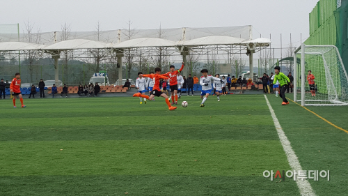 남동발전 '제1회 남동발전사장기 초등학교 축구대회' 개최
