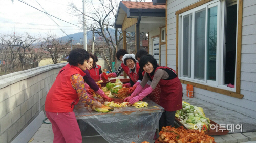 청도각남면김장나누기행사