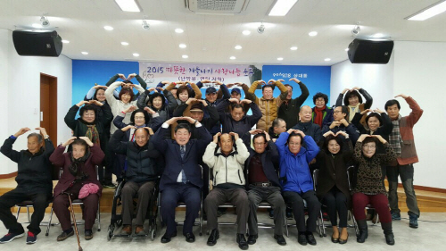 장경식 경북도의회 부의장 난방유 전달