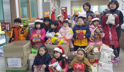 여좌시립어린이집 꼬마천사 물품기부