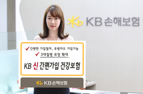 KB손해보험_KB 신간편가입 건강보험 출시_사진