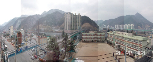 옛 중리초등학교 전경