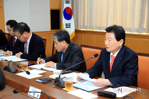 안상수 시장 간부회의