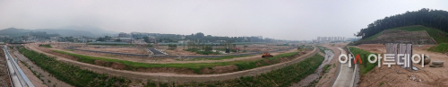 현대아산 옥암지구 전경사진-PANO_20150729_152216
