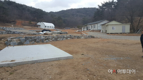 불법농지전용 현장