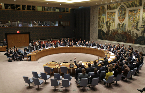 유엔, '대북제재 결의안' 만장일치 채택