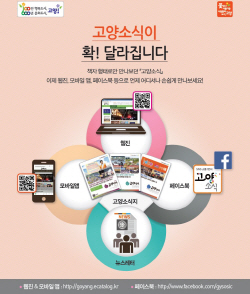 고양시가 대표적인 오프라인 시정 소식지인 ‘고양소식지’를