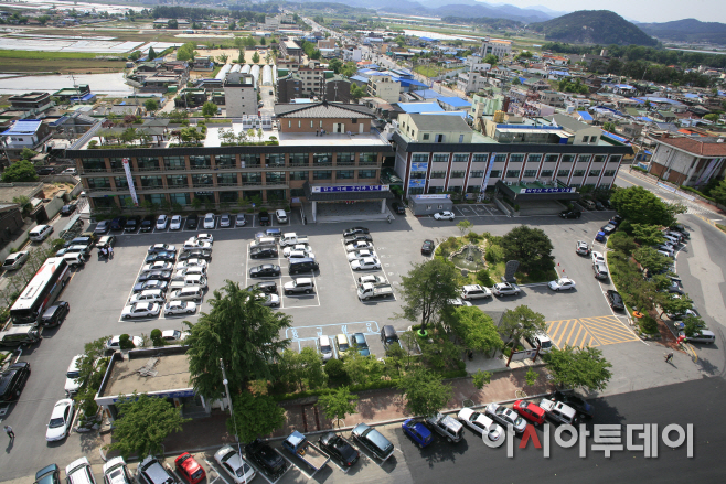부여군청 전경