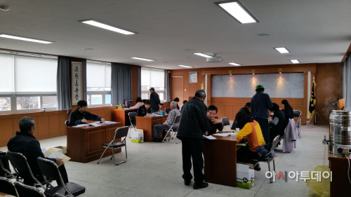 쌍백면 직불제 통합 신청 접수 (1)