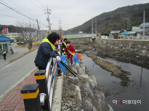 (9일) 갈산면 여성농업인 청소