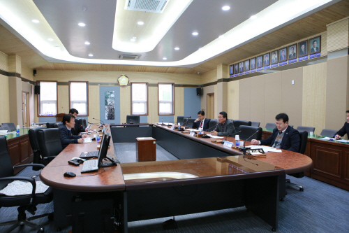 평택시의회, 도시경관디자인 연구회 첫 간담회 실시