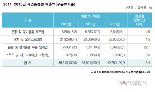 스포츠산업실태조사