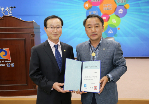 안성시, 동절기 특별종합대책 평가서 우수기관 선정