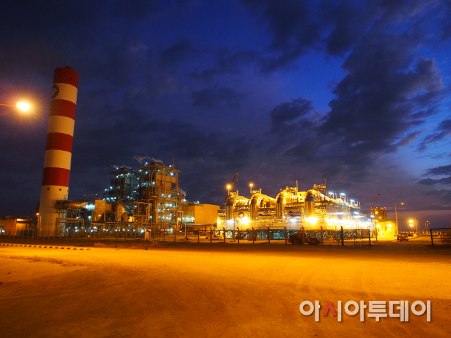 사진3. 두산중공업 Yanbu ph2 MED (1)_야경