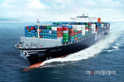 한진해운 13100 TEU 선박 이미지