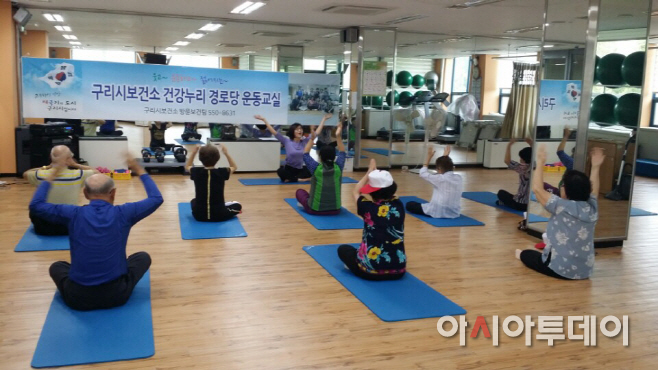 건강누리경로당운동교실