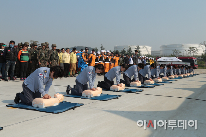 서산소방서, 의용소방대 활동 모습
