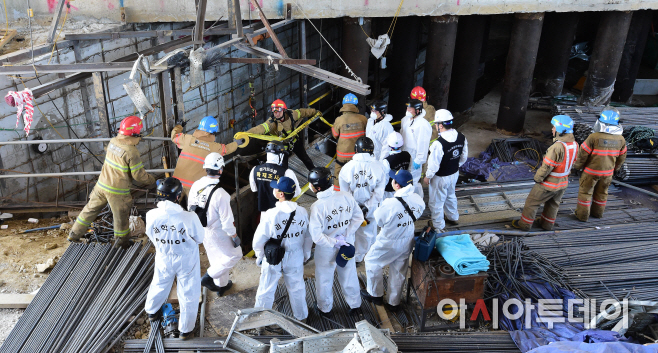 남양주 진접선 지하철공사장 붕괴사고6