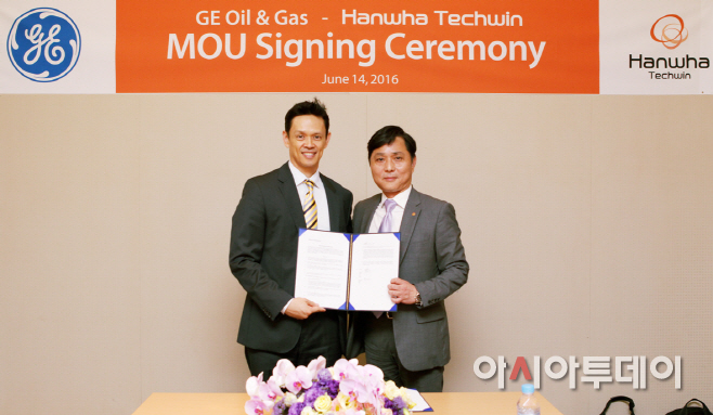 한화테크윈_GE MOU체결식
