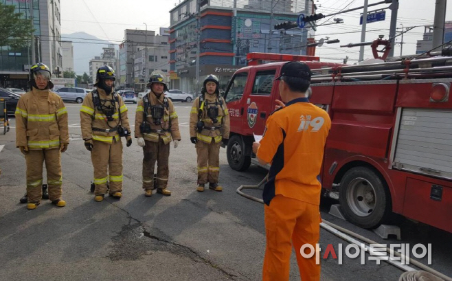밀양소방서, 화재대응능력 자격 보유율 도내 최고 달성