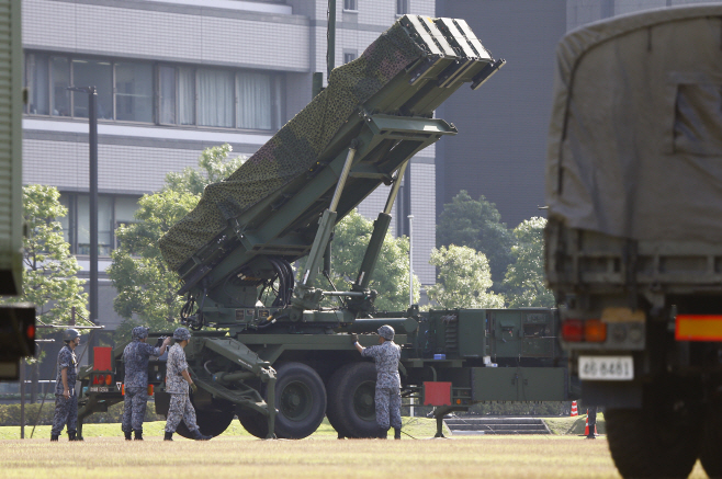 Japan North Korea Rocket Launch <YONHAP NO-3128> (AP)