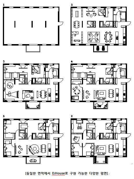 D.House 평면