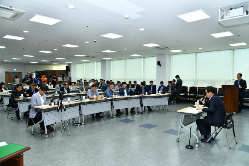 민선6기 반환점을 맞이한 김선교 양평군수가 5일 오전 11시 군