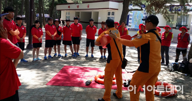 119시민수상구조대 교육사진