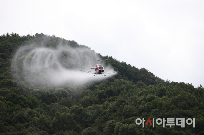 0715 2016년 밤나무 해충 항공방제