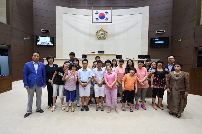 한울장애인공동체, 용인시의회 방문 (1)
