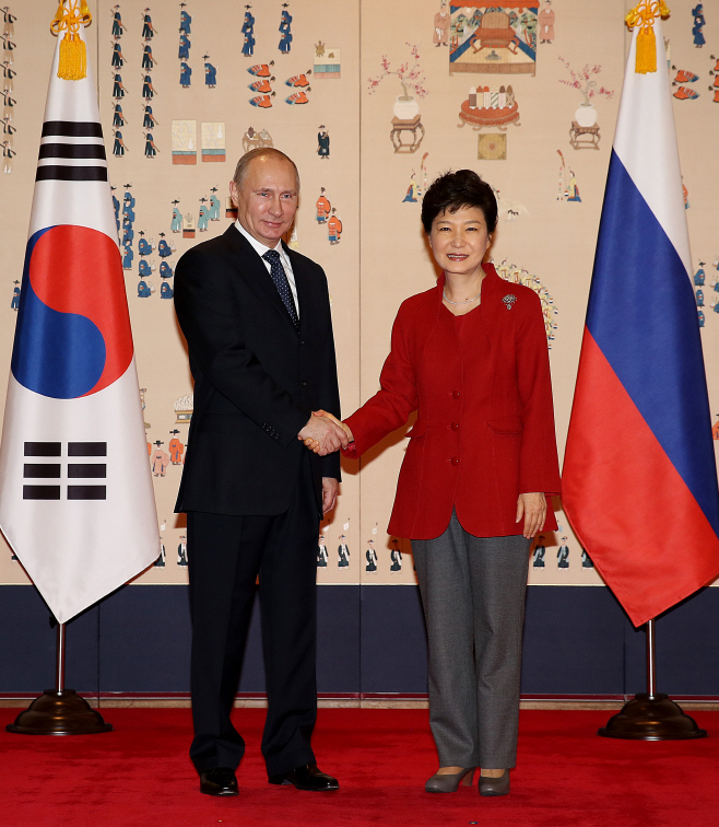 박근혜 푸틴 정상회담 11