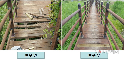 신고 접수 후 처리 장면