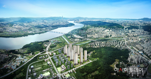 다산 지금지구 반도유보라 메이플타운 2.0 광역조감도