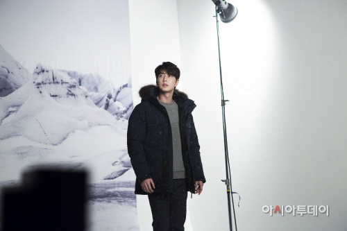 센터폴 2016 FW 박해진 화보 촬영 비하인드컷_4