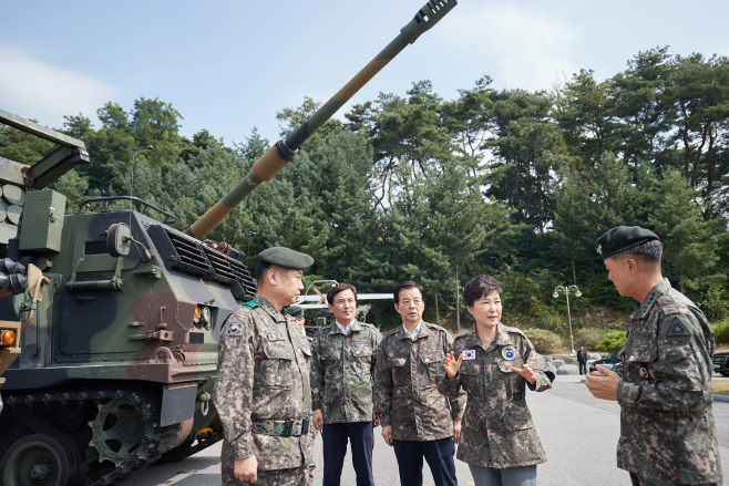 박 대통령, 군비태세 점검