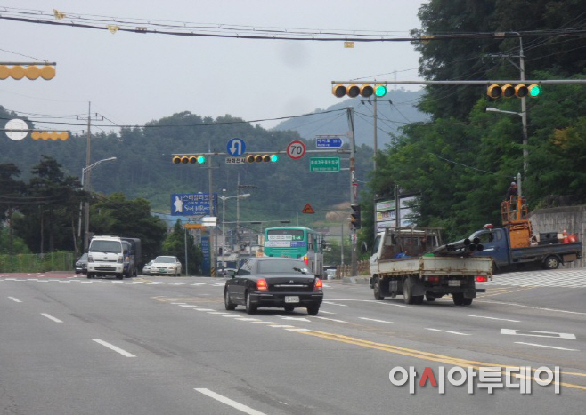 남양주시, 어린이보호구역내 노란신호등 설치 사진1