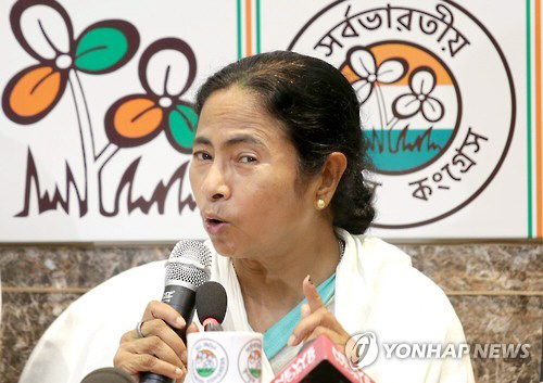 연합 벵갈 주 총리 마마타 바네르지(Mamata Banerjee)