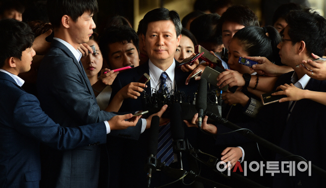 [포토] 롯데家 장남 신동주, 검찰 출석