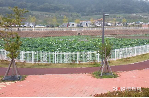 백련저류지