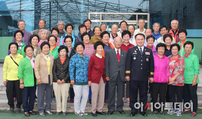 사진-조성환 창녕경찰서장, 노인대학 특강 (1)