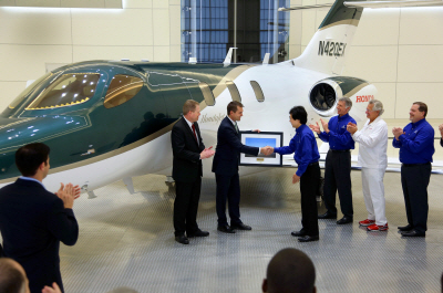 [Honda Aircraft] the first HondaJet delivery_2