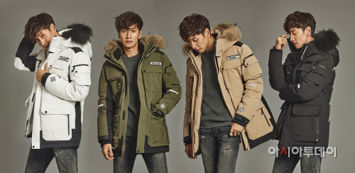 [버커루 사진자료]버커루 웜마스터 다운점퍼 #3_이광수 화보컷