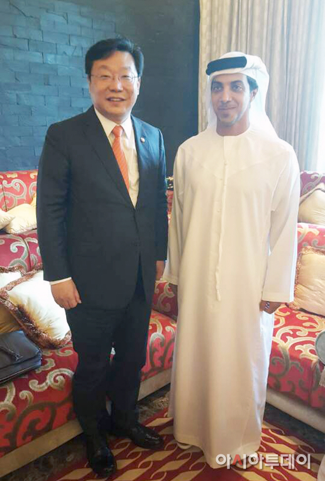 (16.10.19)만수르 아랍에미리트 부총리 면담01