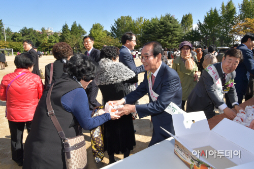 청도군부산에서반시홍보