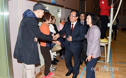 김석준 교육감 5일 부산교대 총동창회의 날 격려