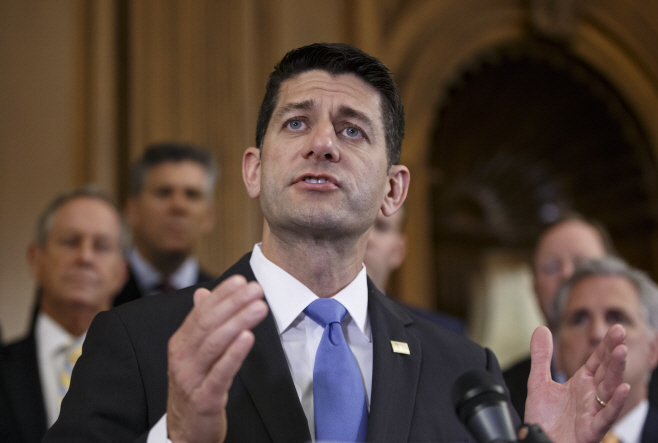 House 2016 Ryan Q&A <YONHAP NO-2567> (AP)