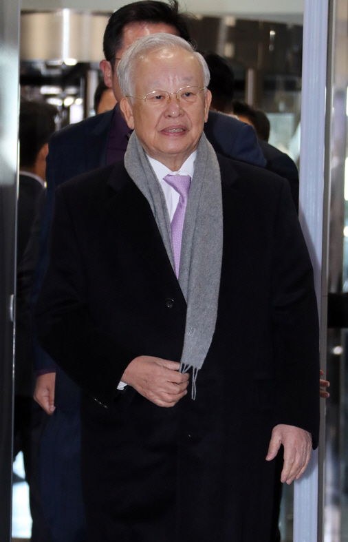 입장하는 손경식 CJ 대표이사<YONHAP NO-1628>
